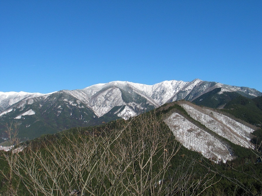 岡山県の一番高い山頂